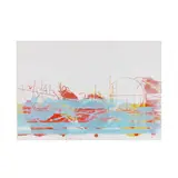 Music All Over by Sam Middleton, Lithograph in colors, sold Oct 2023