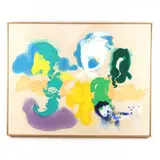 Untitled by Charles Schucker, Oil on canvas, sold Oct 2023