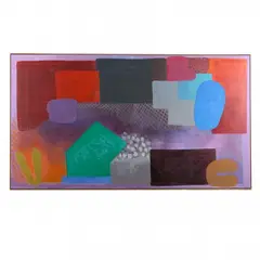 Anticipation of Night by Robert Natkin, Acrylic on canvas, sold Oct 2023