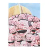 Untitled (Smile-ism No. 3) by Yue Minjun, Lithograph in colors, sold Oct 2023