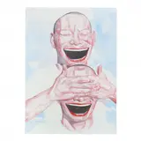 Untitled (Smile-ism No. 1) by Yue Minjun, Lithograph in colors, sold Oct 2023