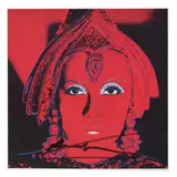The Star: Greta Garbo," framed Myths Invitation by Andy Warhol, Offset lithograph invitation for, sold Oct 2023