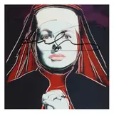 The Nun: Ingrid Bergman by Andy Warhol, Offset lithograph in colors on photo paper, sold Oct 2023