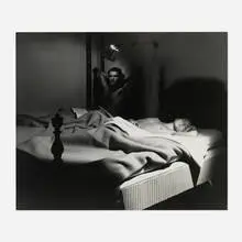 On the Bed by George Platt Lynes, gelatin silver print, sold May 2026