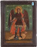 Griechisch/Balkan, 19.Jh by Hl. Michael, tempera, sold Dec 2015