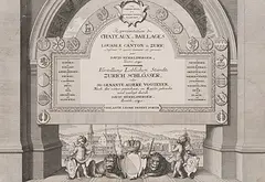 Representation des chateaux ou Baillages du Louable Canton de Zuric / Vorstellung Loblichen Standts Zurich Schlösser, oder so genante ausere Vogteyen... by David Herrliberger, etching, offered Dec 2015