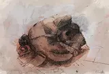 Ohne Titel by Paul Stöckli, mixed media, offered Dec 2015