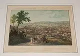 Ansicht der Stadt St. Gallen und ihrer Umgebung by St. Gallen, aquatint, sold Dec 2015