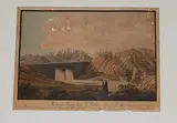 Kraezern Brugg bey St: Gallen by St. Gallen, watercolor, sold Dec 2015