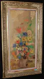 Blumenstilleben by Margherita Osswald-Toppi, oil on board, sold Dec 2015