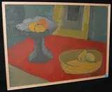Stillleben mit Früchteschalen by Alexandre Rochat, oil on canvas, offered Dec 2015