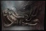 Pilot in Cockpit by H. R. Giger, 1978, offset lithograph, sold Dec 2015