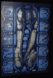 A Rhesus positiv by H. R. Giger, 1970, color screenprint, sold Dec 2015