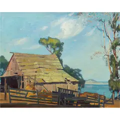 Untitled by Aaron Edward Kilpatrick, oil on canvas, sold Jan 2024