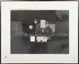 El Camino Royale by Karl Kasten, 1967, etching, sold Jan 2024