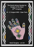 Hand Surgery - An Art by Esther Mahlangu, giclée print, sold Mar 2026