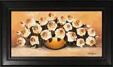 Still Life with Roses by Nic Van Rensburg, oil on canvas, sold Mar 2026