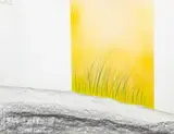 Minimalist Composition by Rony Rehav, Mixed Media on Arches Paper, sold Apr 2025