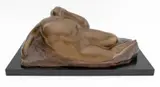 La Montagne" [The Mountain by Gaston Lachaise, Bronze Sculpture, sold May 2025