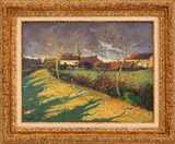 Paysage d'Automne" [Autumn Landscape] by Paul Madeline, 1905, Oil on Canvas, sold May 2025
