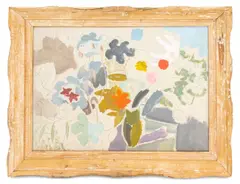 Still Life by Ivon Hitchens, circa 1935, Oil on Canvas, sold May 2025