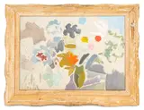Still Life by Ivon Hitchens, circa 1935, Oil on Canvas, sold May 2025
