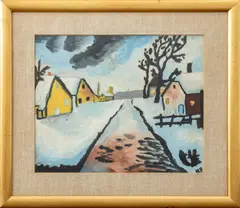 Attributed by Max Pechstein, 1940s, Oil on Board, sold May 2025