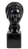Head of a Woman by Nguyen Thanh Le, circa 1960, Bronze Sculpture, sold May 2025