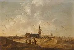 Gegenstücke: Ansicht von Watering und Scheveningen by Antony Jansz. van der Croos, 1656, oil on panel, sold Sep 2015