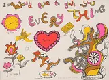 I would like to give you everything by Niki de Saint Phalle, color screenprint, sold Sep 2015