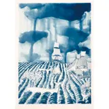 Untitled (LO 273) by Laura Owens, 2004, aquatint with soft ground etching and drypoint, sold Feb 2024