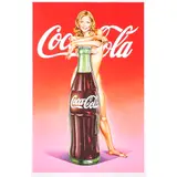 Lola Cola #2 by Mel Ramos, 2004, lithograph in colors, sold Feb 2024
