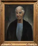 Portrait of the Artist's Mother by Boris Deutsch, 1921, oil on canvas, sold Feb 2024