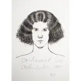 Constance West 1968 by Alfred Leslie, 1980, lithograph, sold Feb 2024