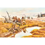 The Grizzly by Gregory Pole, 1977, oil on board, sold Feb 2024