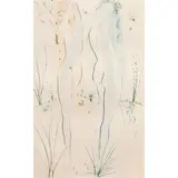 Untitled by Salvador Dalí, etching with aquatint, sold Feb 2024