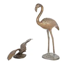 Untitled by Barry Jackson, circa 1970s, bronze pelican with outstretched wings, sold Mar 2026