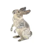 Untitled by Franz Xavier Bergmann, bronze model of a rabbit, sold Mar 2026