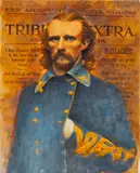 Custer Massacre Notice by Glenn Anderson, Oil on Canvas, sold May 2025