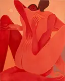 A Light Touch I by Laura Berger, 2021, Oil on Canvas, sold May 2025