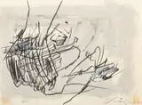 Senza Titolo by Emilio Scanavino, 1952, Mixed Media on Paper, sold May 2025