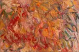 Abstract Composition by Andy Miller, Oil on Canvas, sold May 2025