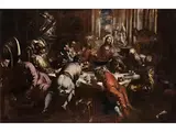 Untitled by Jacopo Tintoretto, oil on canvas, sold Dec 2022