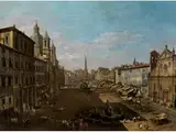 Piazza Navona by Giovanni Paolo Panini, oil on canvas, offered Jun 2026