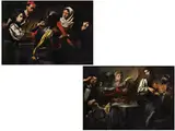 Wahrsagerin mit Soldaten (zug.) by Valentin de Boulogne, oil on canvas, sold Mar 2026