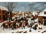 Der Kindermord zu Bethlehem by Marten van Cleve d. Ä., oil on panel, sold Jun 2025