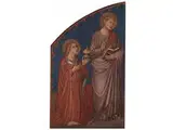 Heilige Maria Magdalena und Johannes Evangelist by Martino di Bartolomeo, tempera, offered Dec 2015