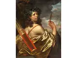 Bildnis Eines Höfischen Herren als Apollo by Govaert Flinck, oil on canvas, offered Jun 2023