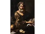 Allegorie der by Salvator Rosa, 1615 Neapel – 1673 Rom, oil on canvas, sold Mar 2023