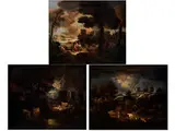 Landschaft mit Hirten und Herde by Pieter Mulier d. J., oil on canvas, offered Sep 2016